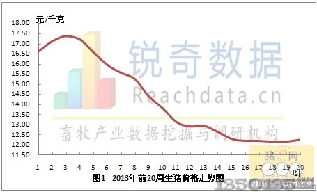20周生猪价格走势图